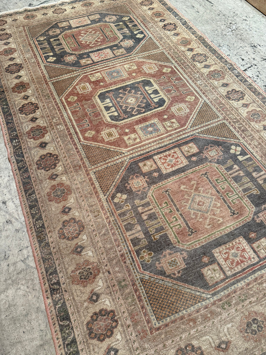 Vintage Turkish Rug - 242cmL x 139cmW