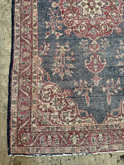 Vintage Turkish Rug - 211cmL x 118cmW