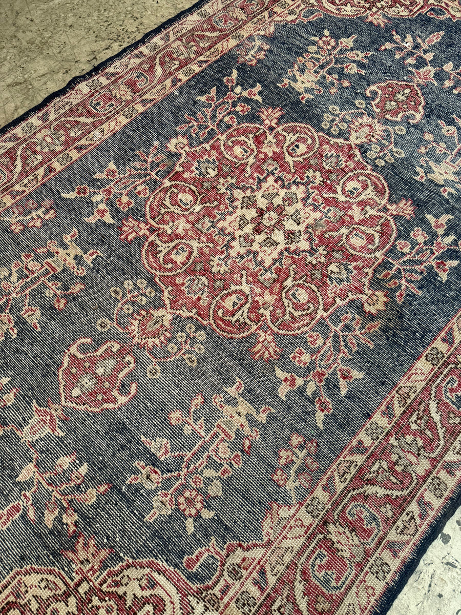 Vintage Turkish Rug - 211cmL x 118cmW