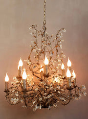 A stunning Bronze Belgian Chandelier