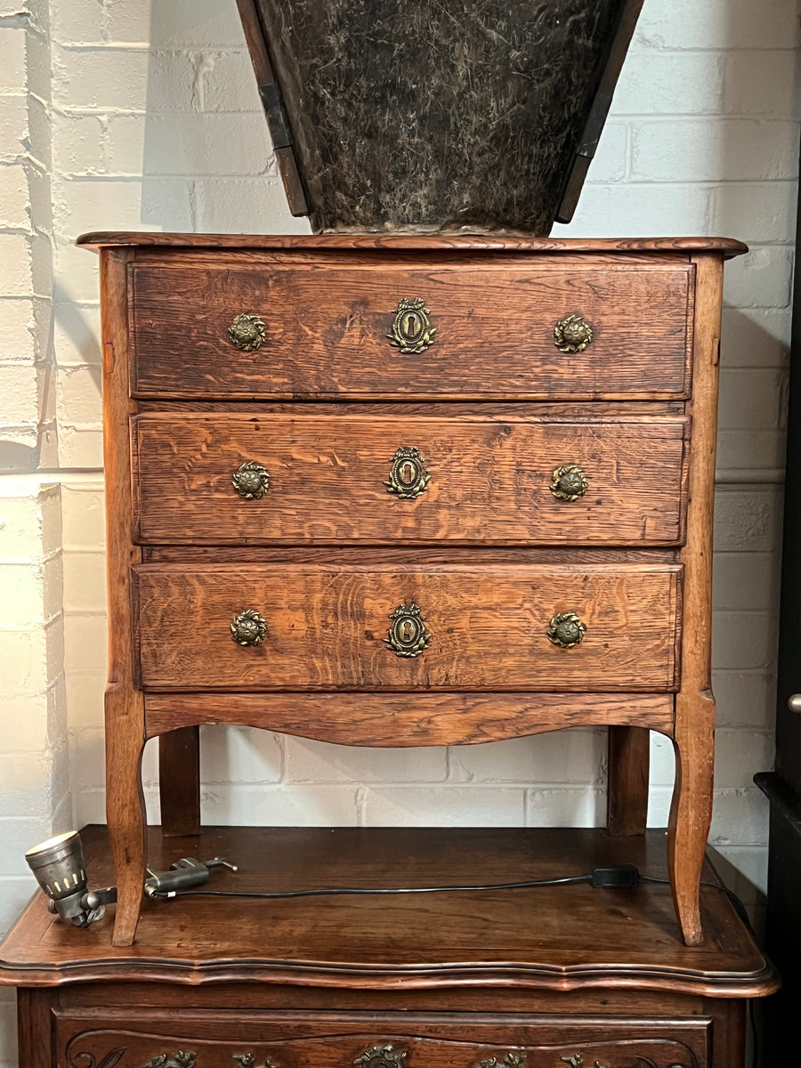 Late 19th Century Petite Oak Commode