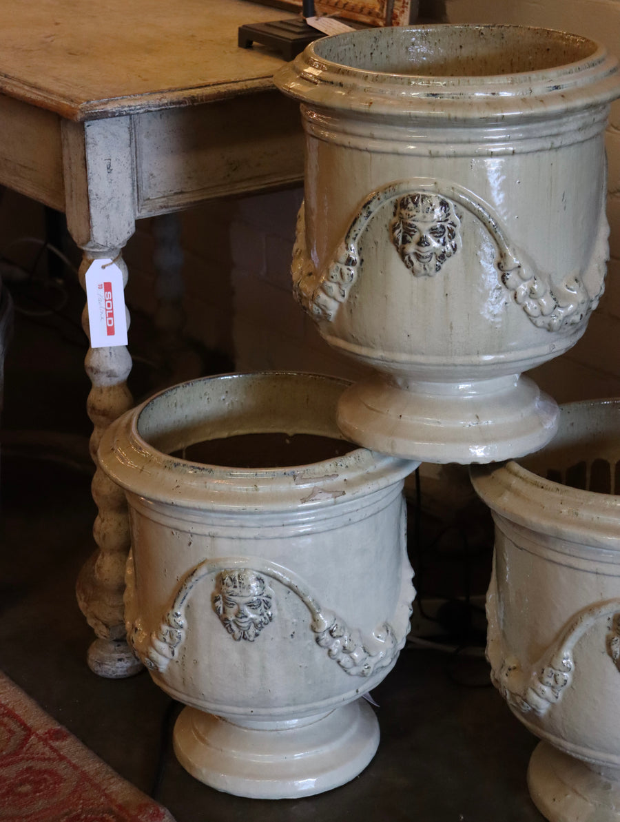 Anduze Style Glazed Planters