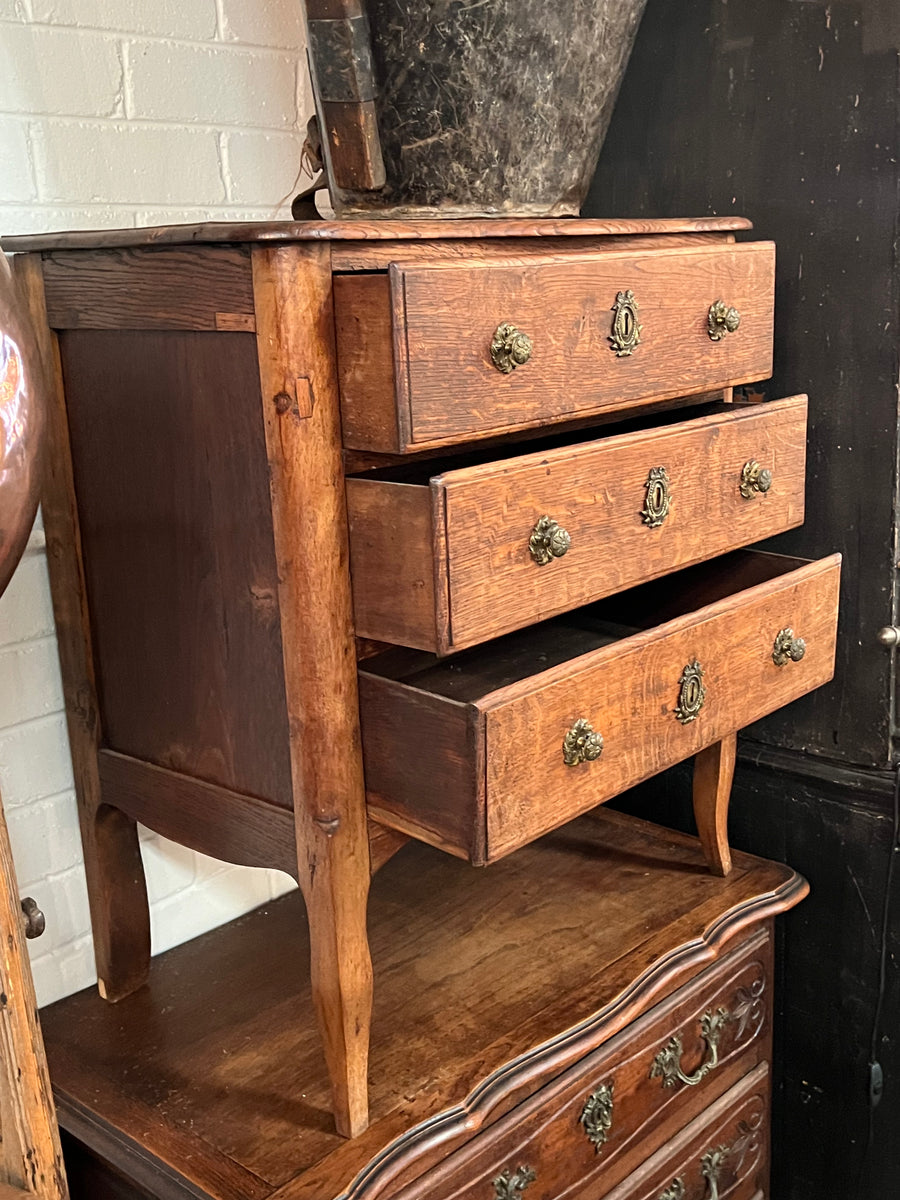 Late 19th Century Petite Oak Commode
