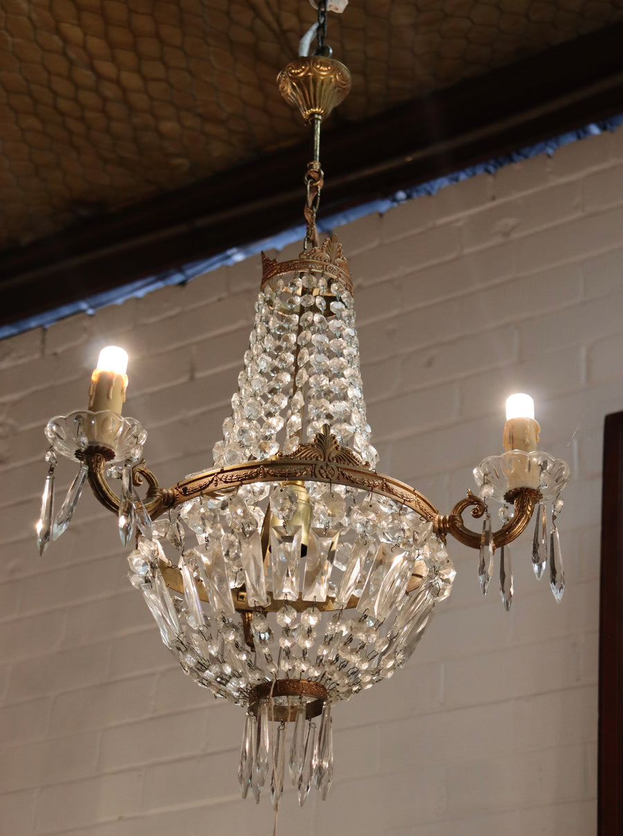 1940's French Louis Style Chandelier