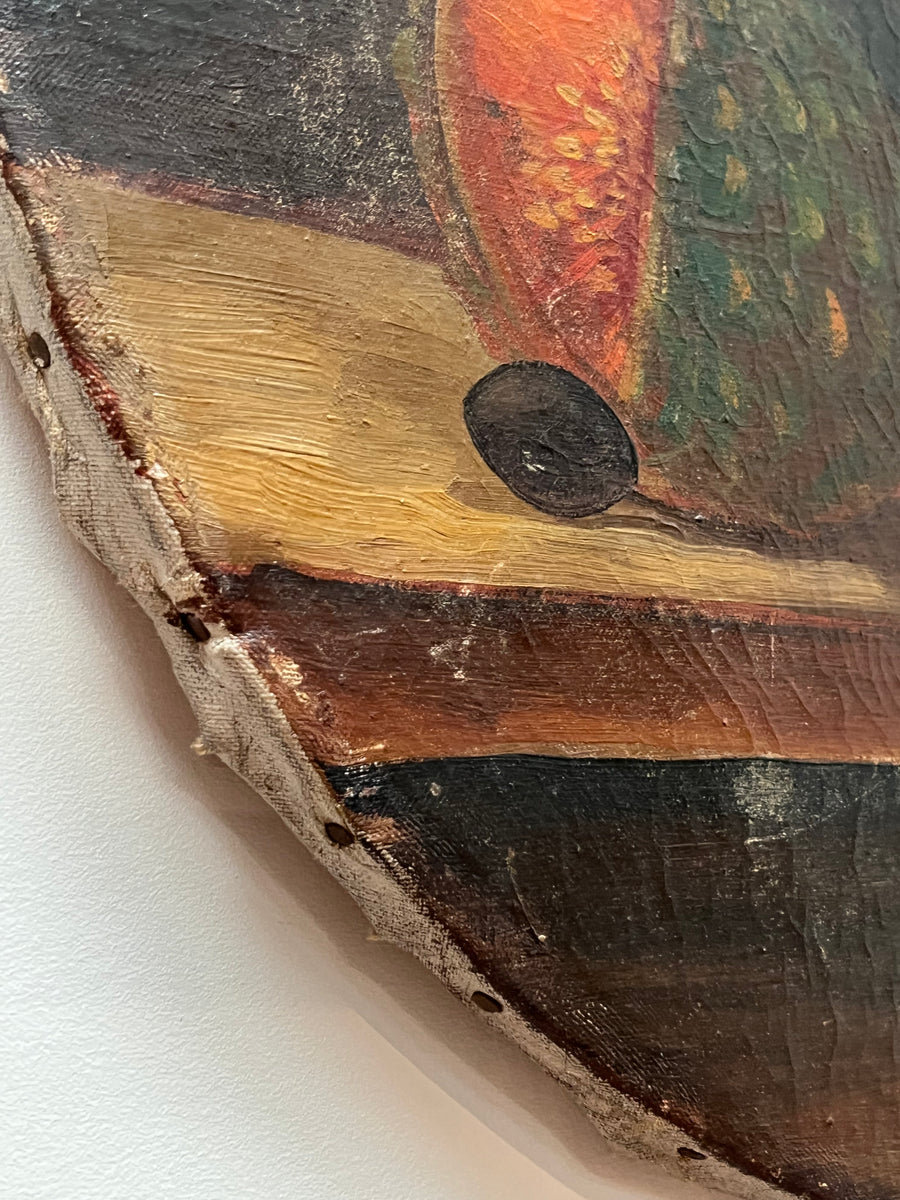 19th Century Oval Dutch Still Life Painting