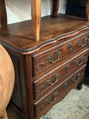 1920's French Oak Three Drawer Commode