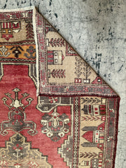 Vintage Turkish Rug - 205cmL x 111cmW