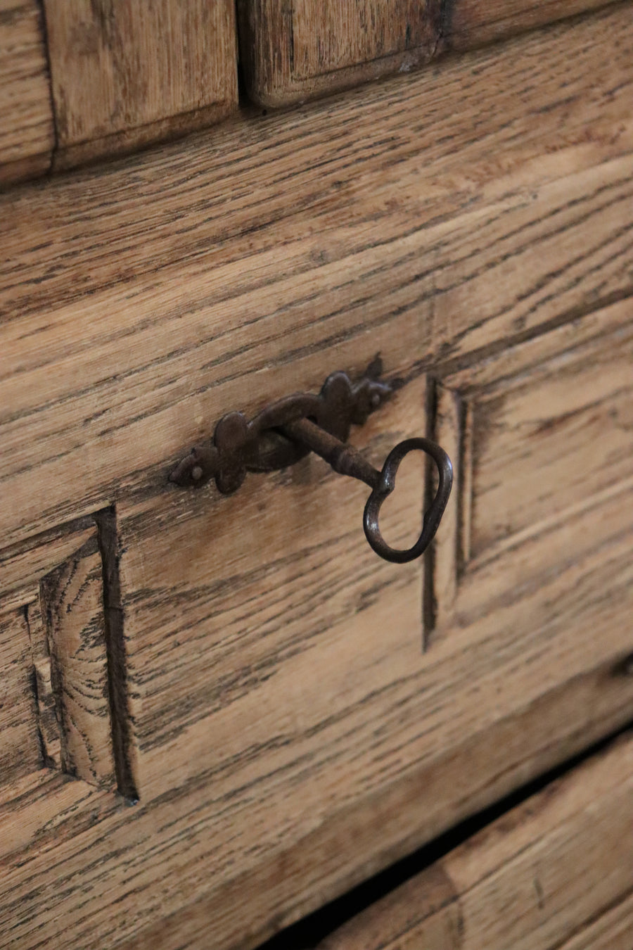 A 19th Century French Farmhouse Kitchen Cabinet