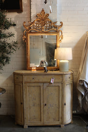 Swedish Gustavian Sideboard w Yellow Scraped Patina