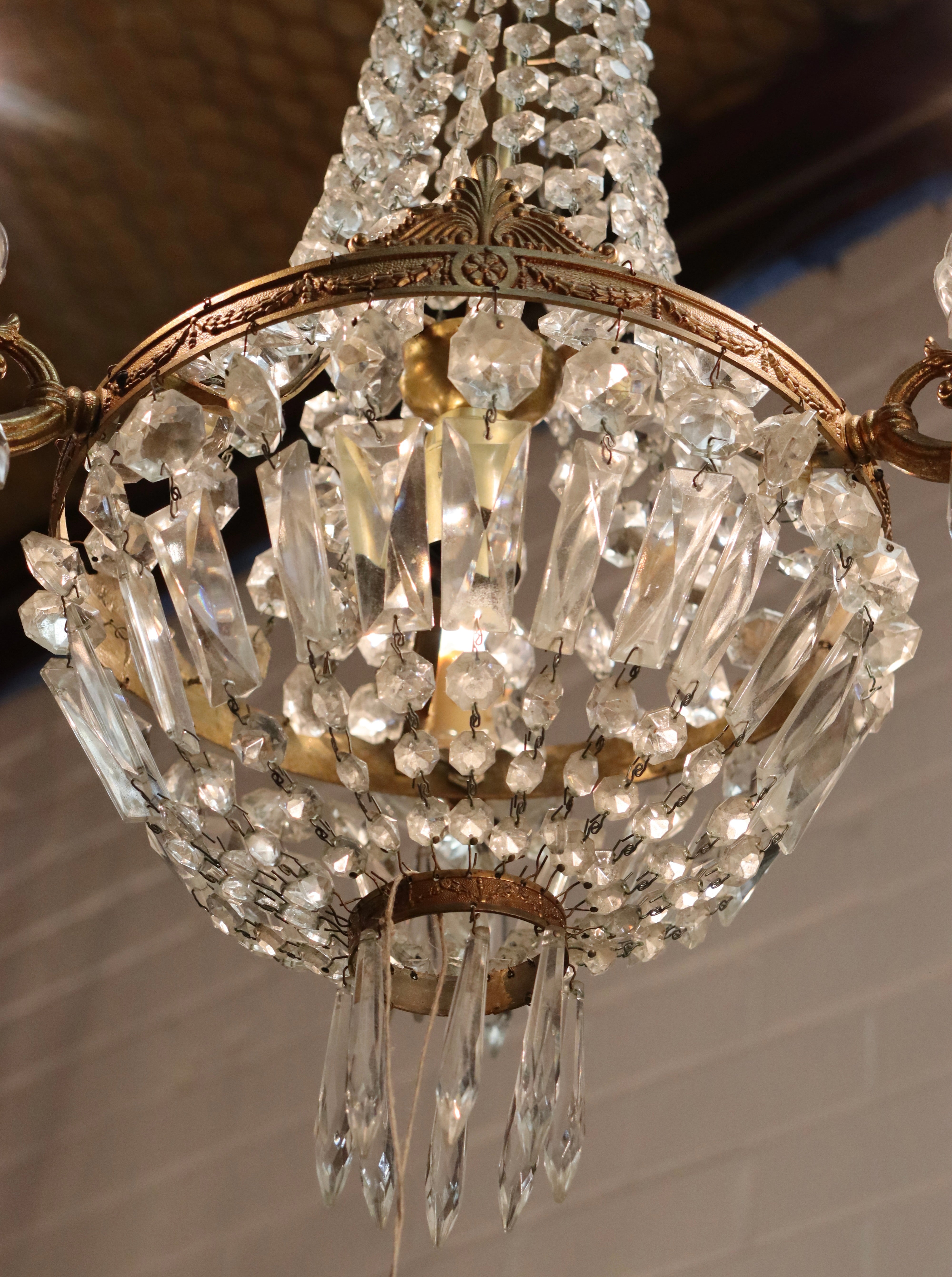 1940's French Louis Style Chandelier