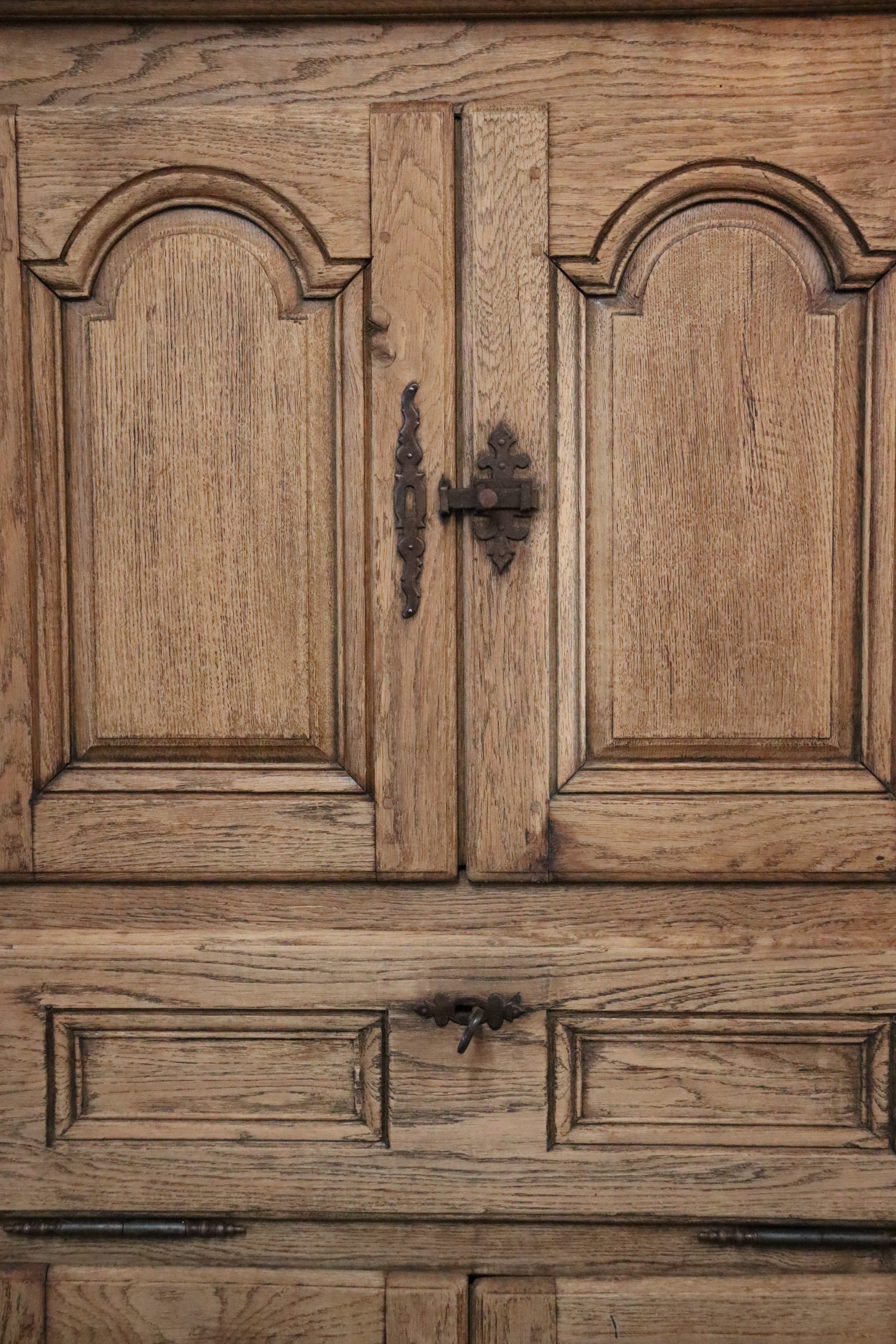A 19th Century French Farmhouse Kitchen Cabinet
