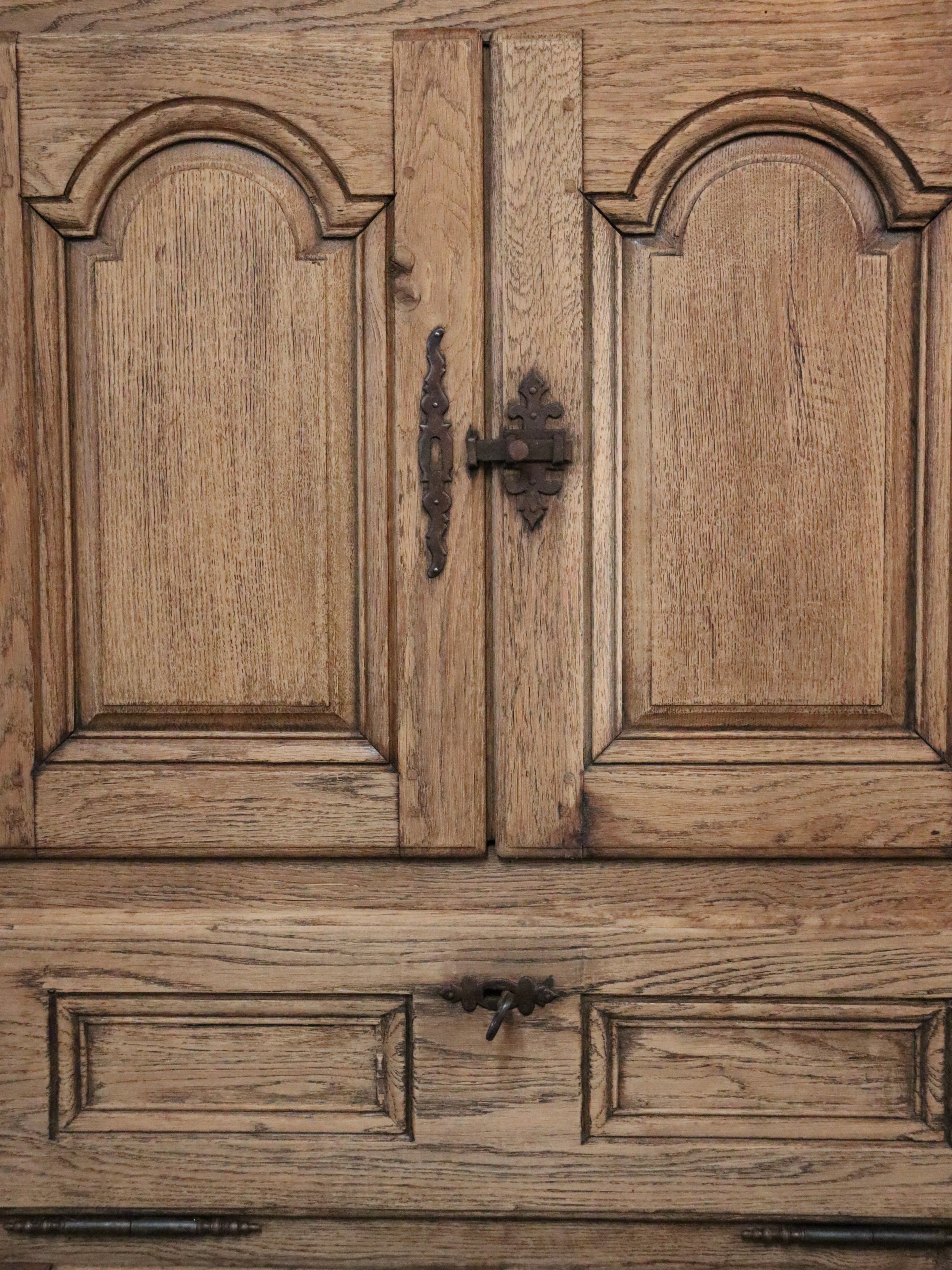 A 19th Century French Farmhouse Kitchen Cabinet
