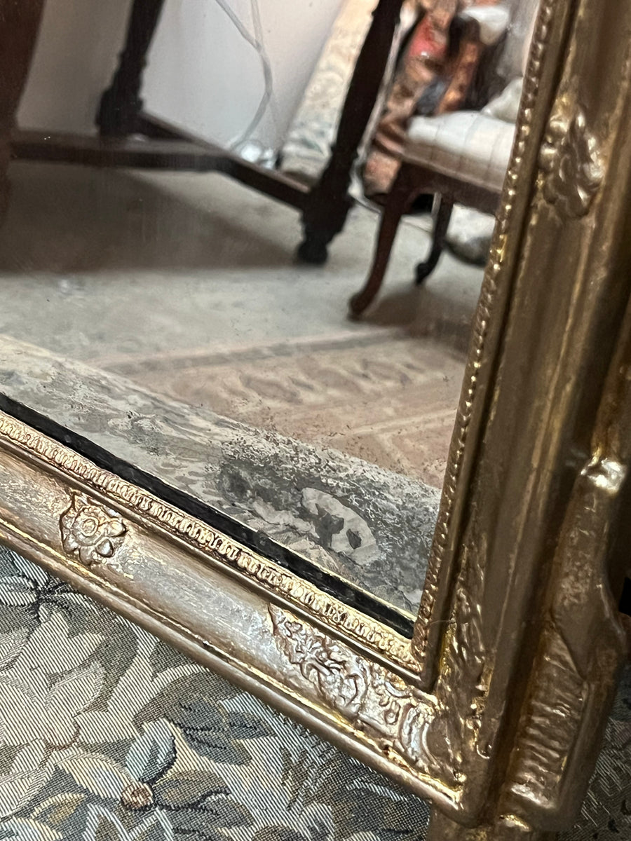 Early 1800's French Marriage Mirror