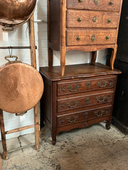 1920's French Oak Three Drawer Commode