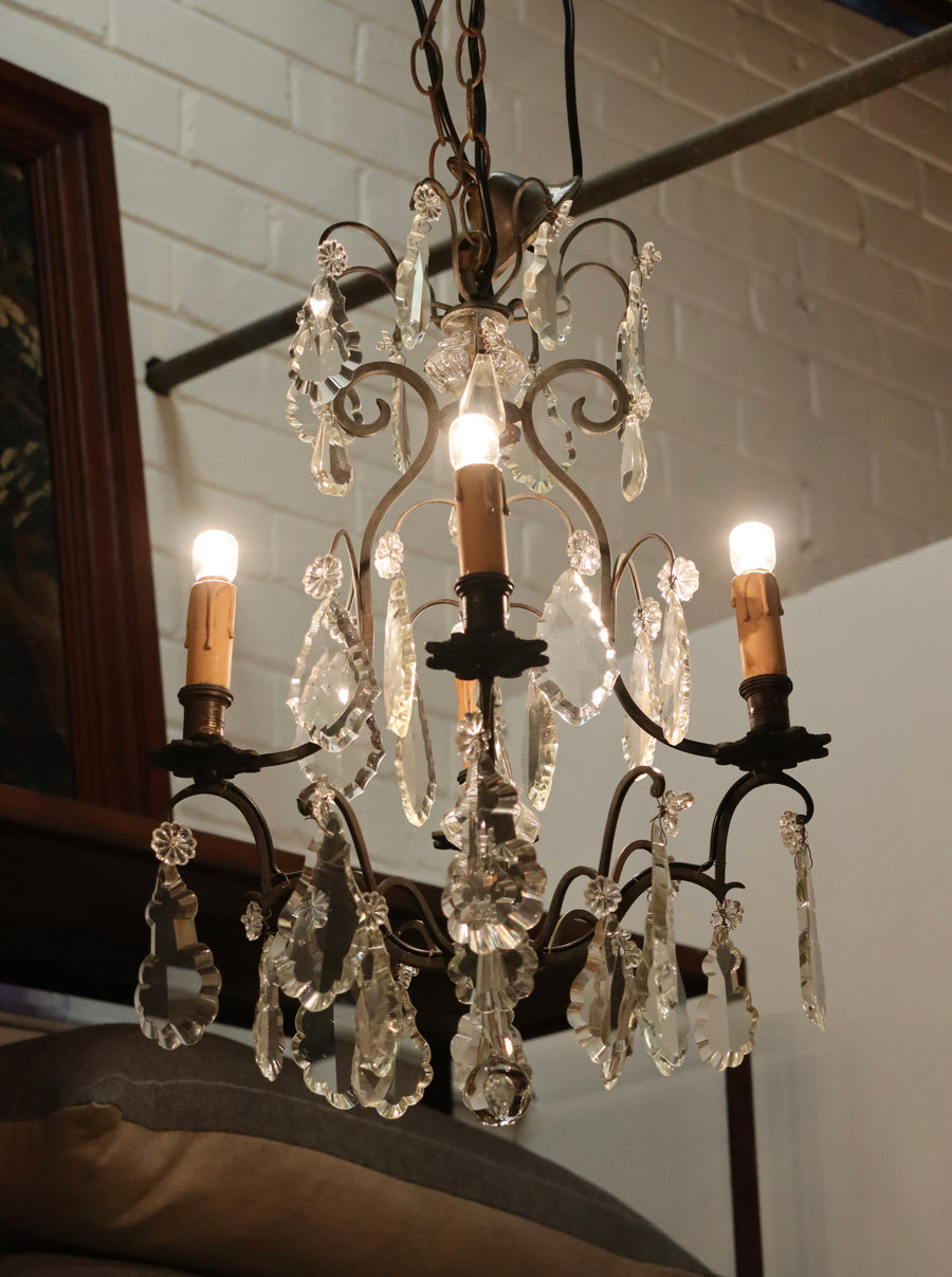 Petite 19th Century French Chandelier