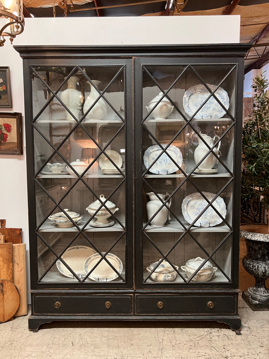 19th Century Georgian Library Bookcase