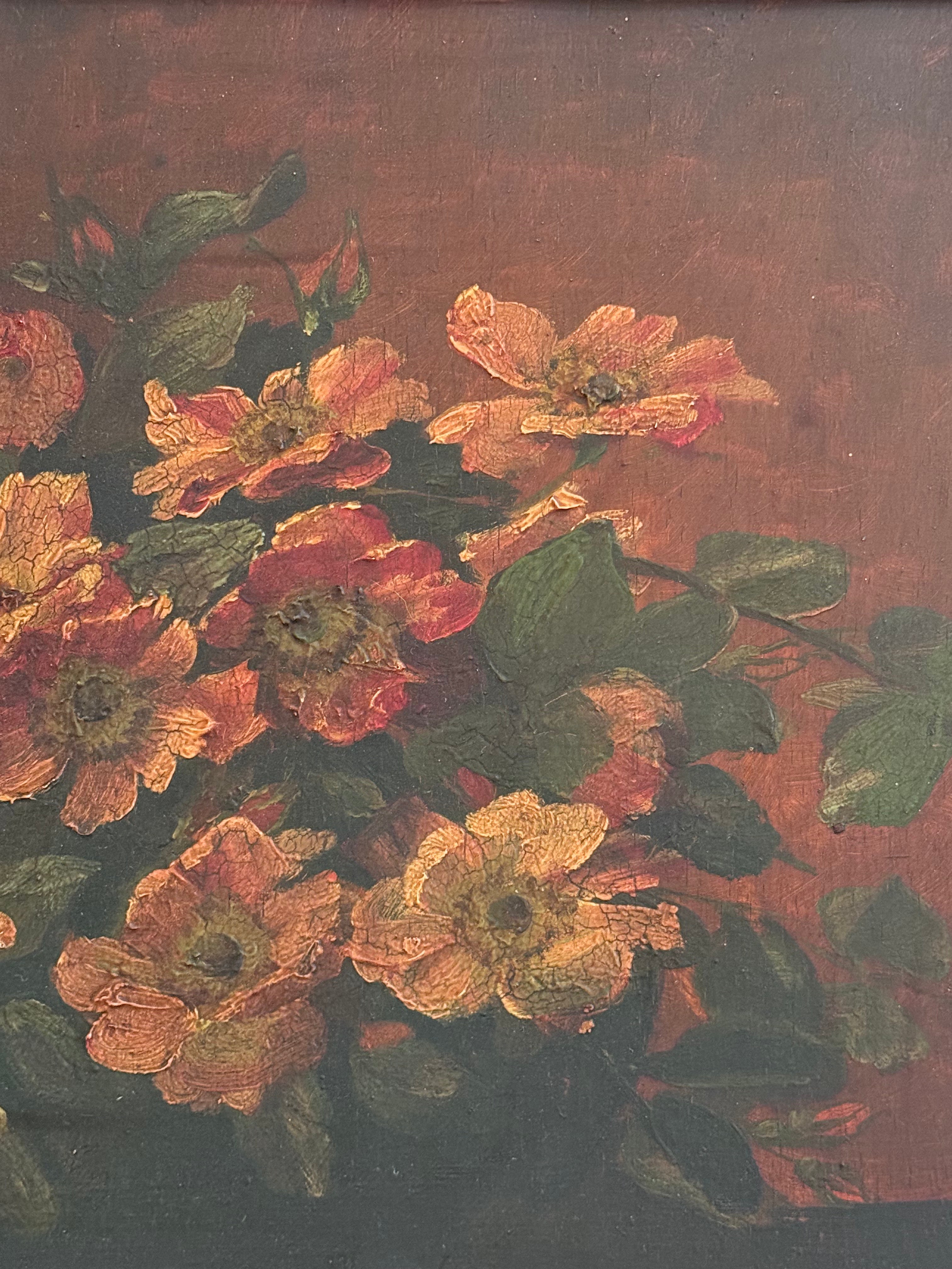 Charming 1930's Dutch Oil Painting