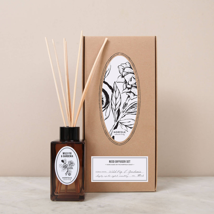 Reed Diffuser Set -Wild Fig & Gardenia 100ml